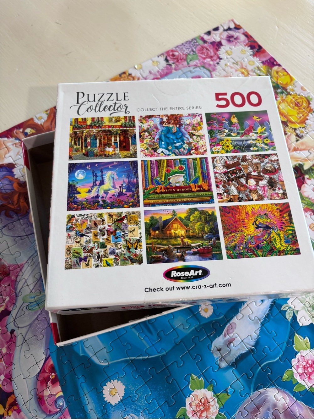 Puzzle Collector 500-Piece Fairy Jigsaw with Blue Dress - Picture 3 of 3